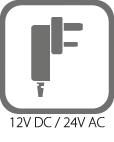 12V DC / 24V AC