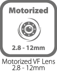 Motorised Lens 2.8 – 12mm