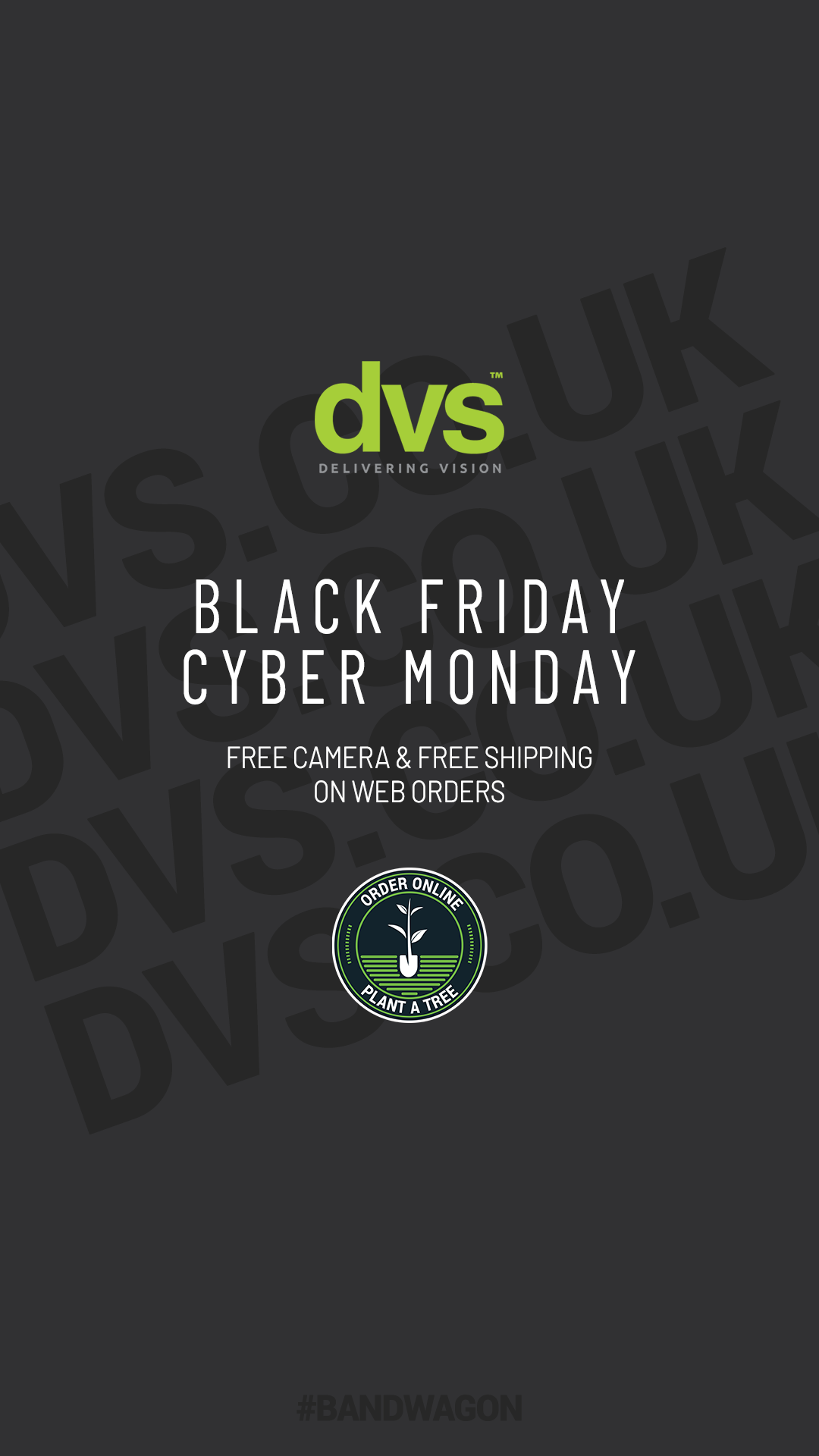 Black Friday - Cyber Monday at DVS